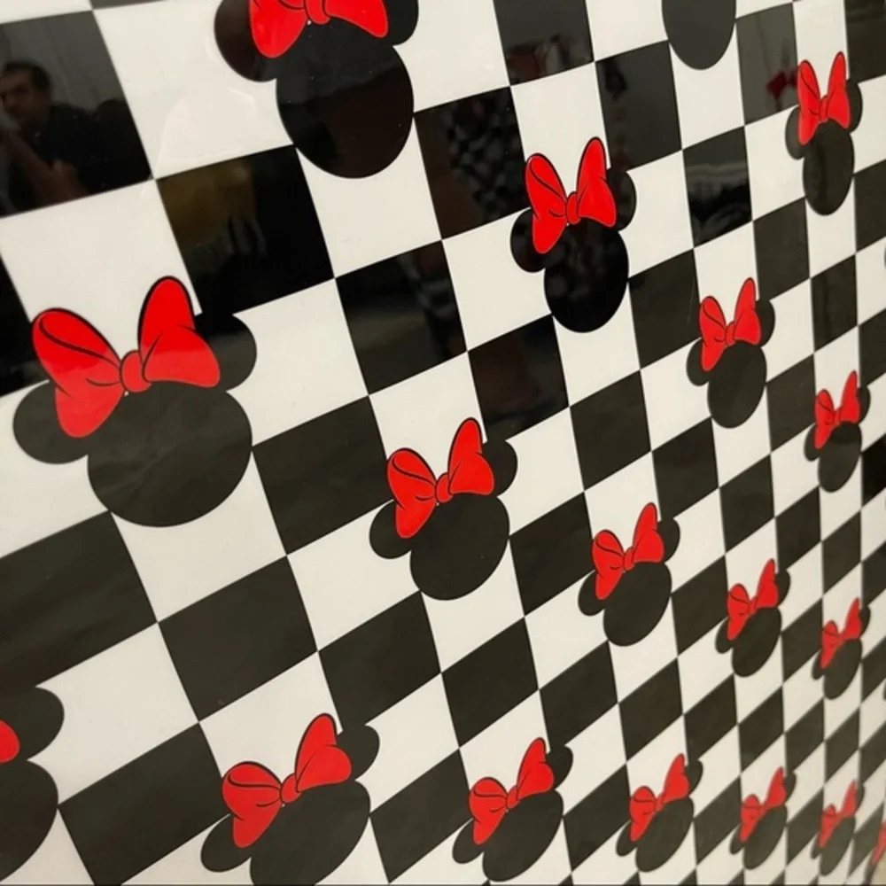 NWT Disney Minnie Mouse Collection Suitcase, Luggage, Travel Bag - 25” - Picture 3 of 6